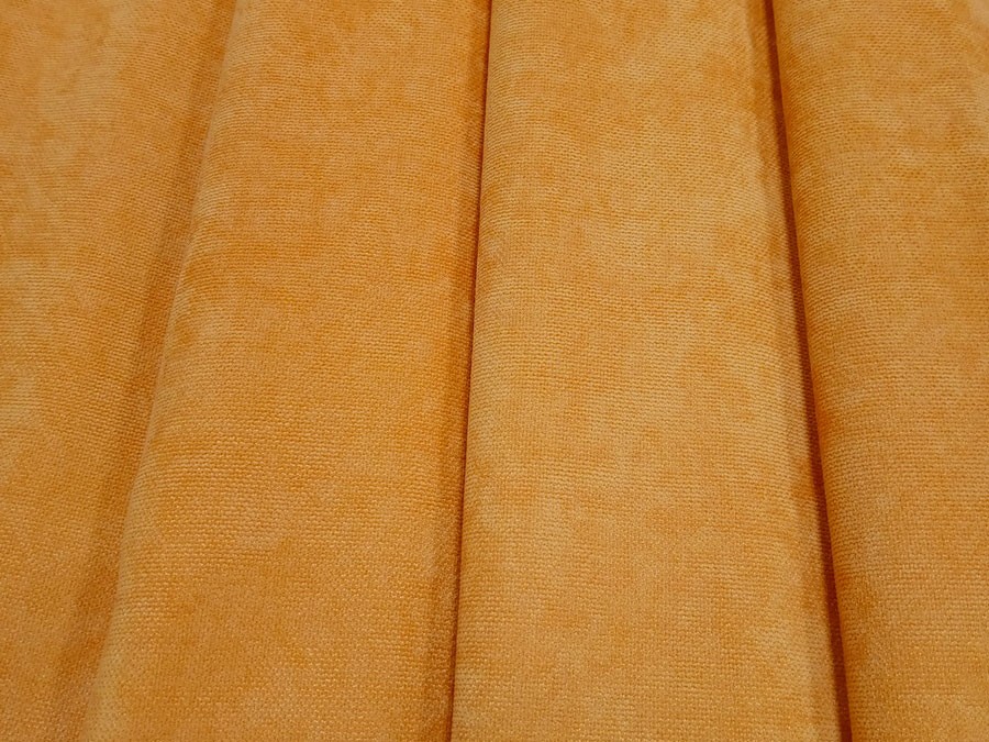 Штора Канвас оранжевый