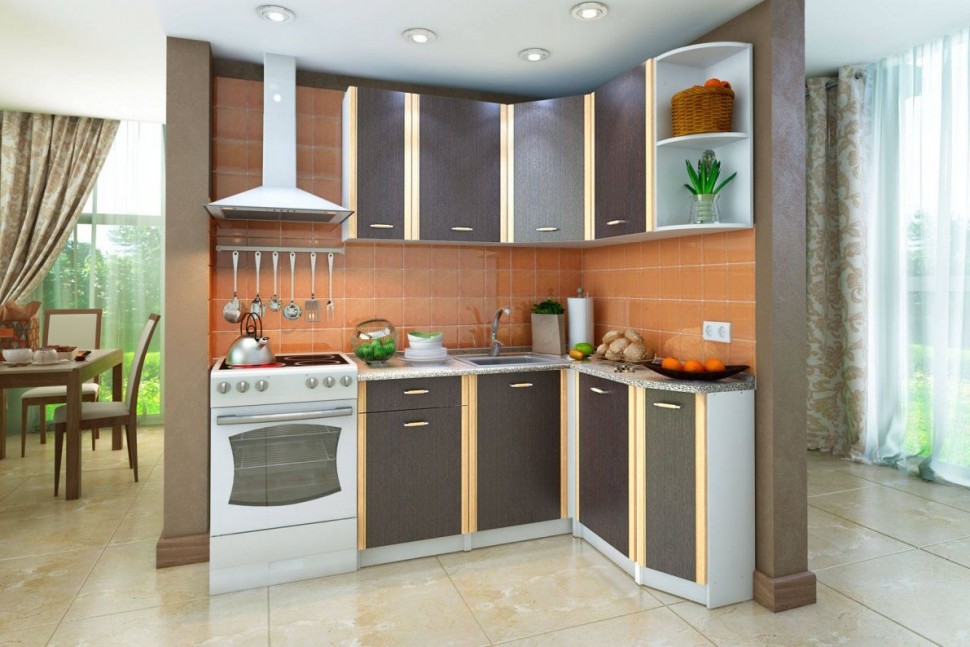 Кухонный гарнитур угловой Бланка СТЛ.