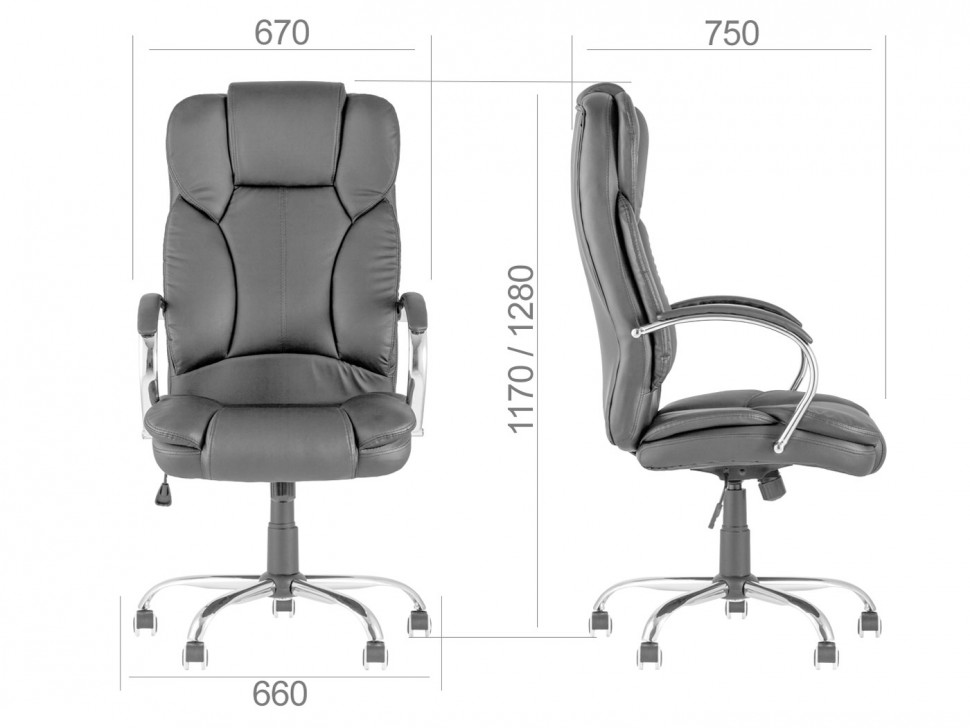 Кресло руководителя TopChairs Ultra NEW