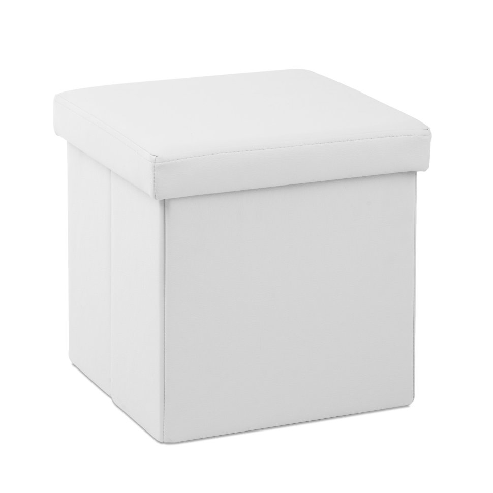 Кожаный пуф квадратный ПФ-9