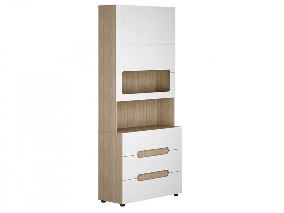 Стеллаж в детскую Стеллаж с ящиками Палермо 3