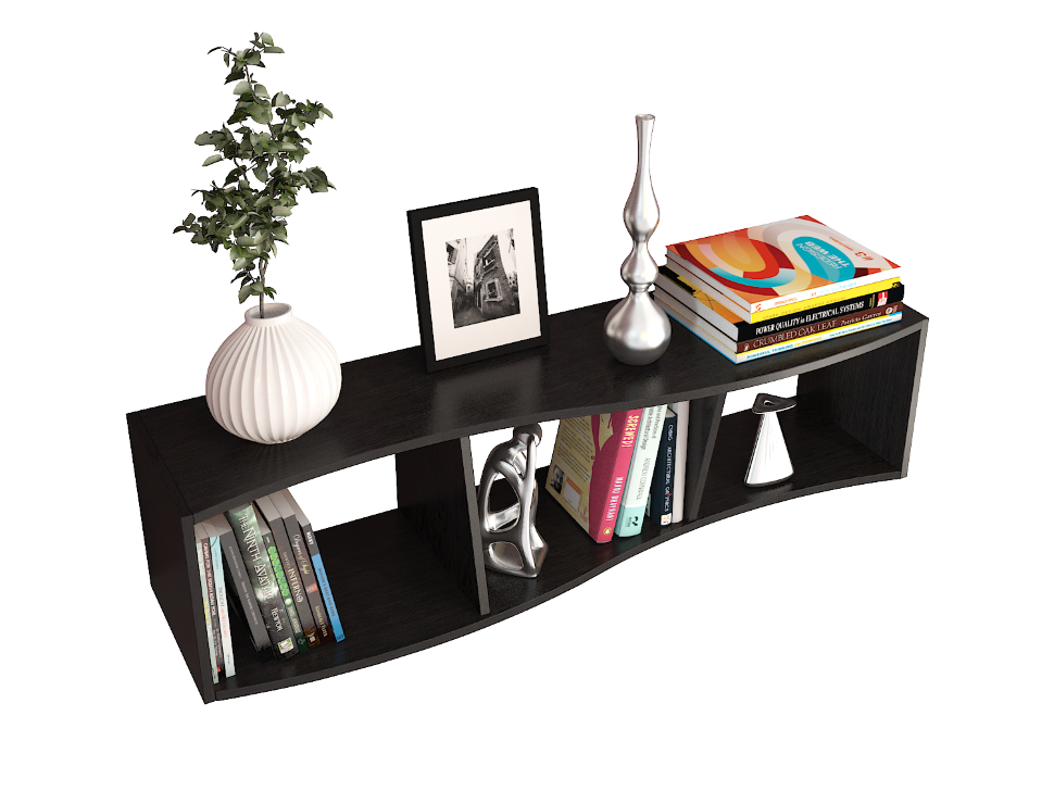 Настенная полка Вейв-8