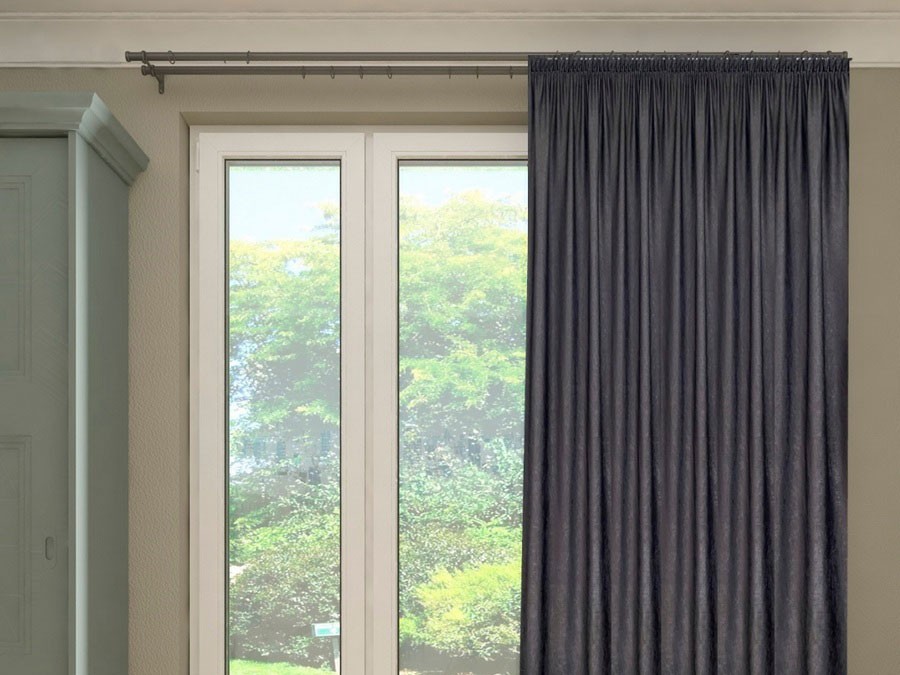 Штора Софт шоколадный