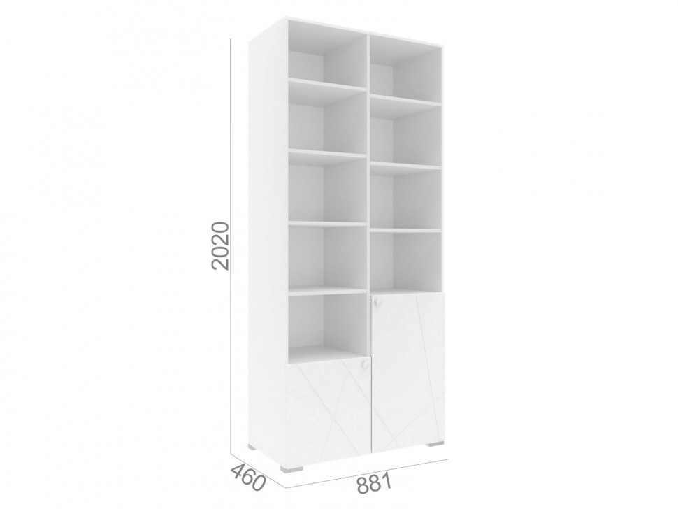 Стеллаж в детскую Абрис