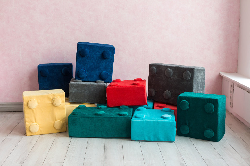 Детский пуфик Конструктор П