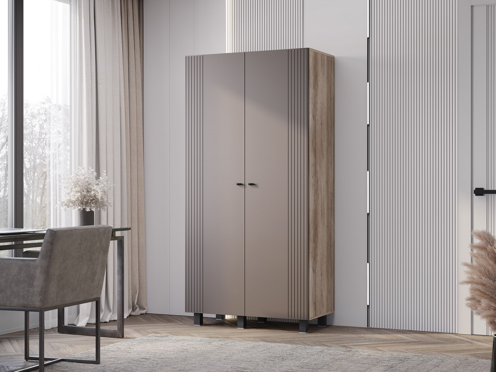 Распашной шкаф Олива 2 двери