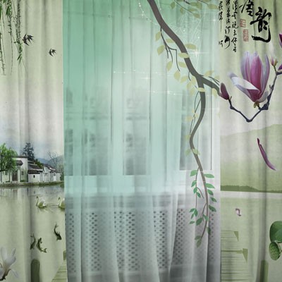 Комплект штор с тюлем Вариации на тему