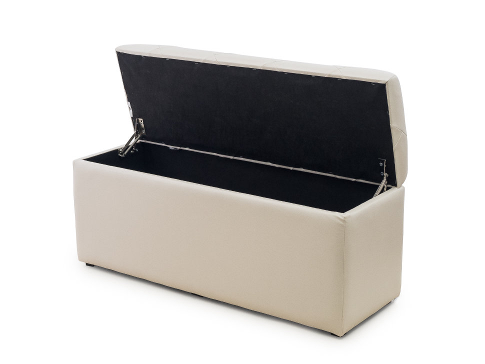 Большой пуф-сундук с крышкой Триада