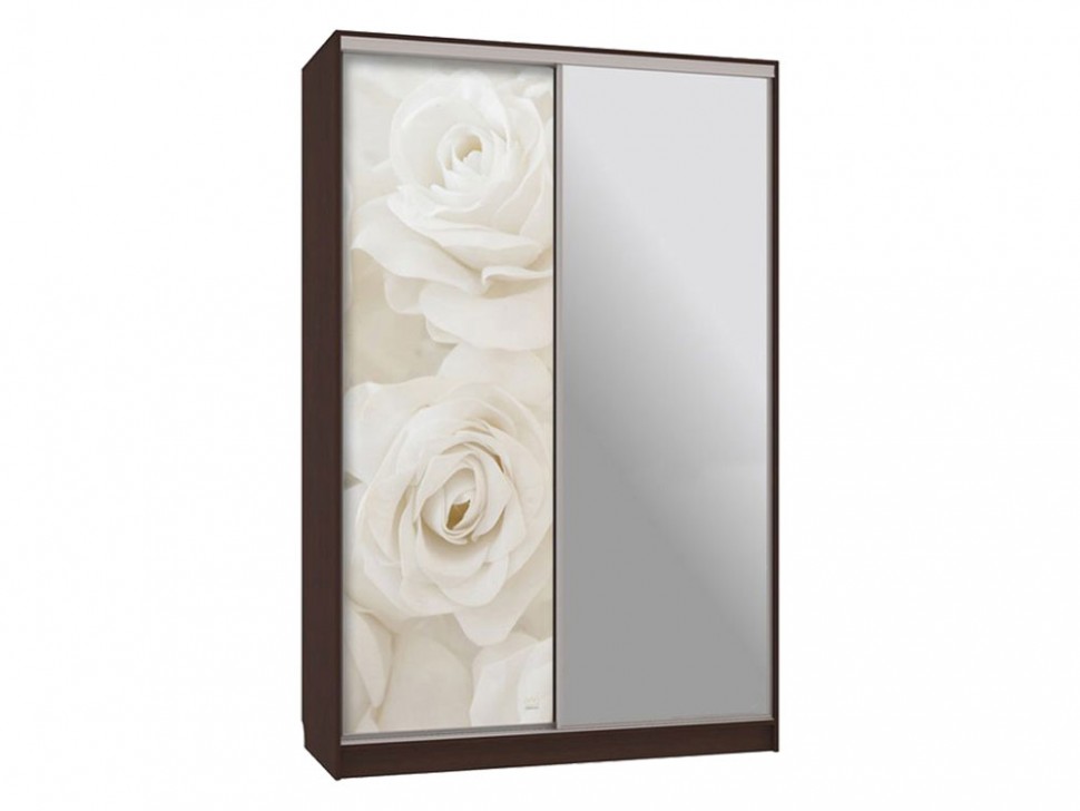 Шкаф-купе Колорадо 9 Белые розы