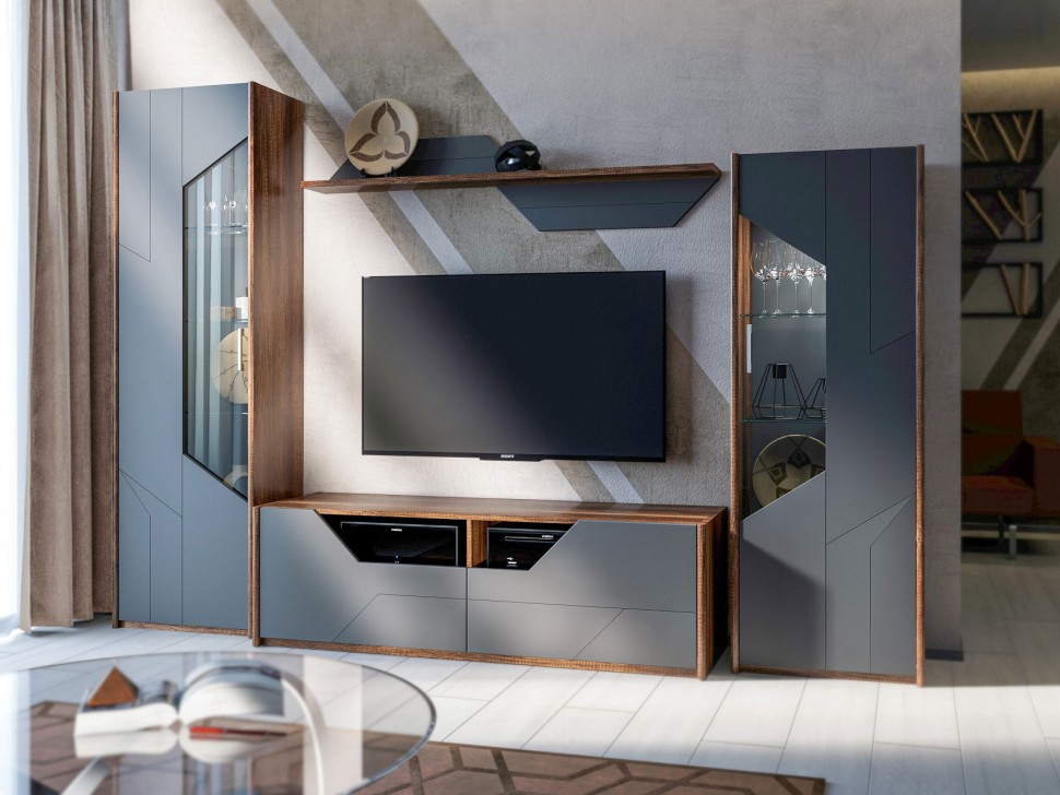 Шкаф-витрина Софт