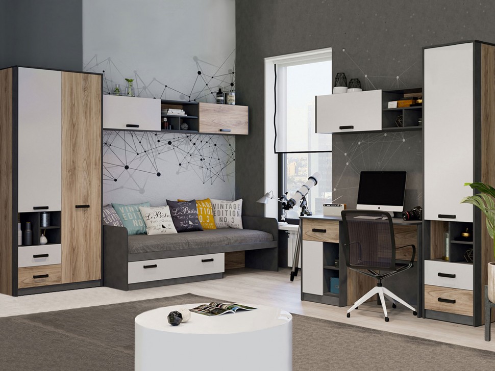 Детская полка Шкаф навесной Рико