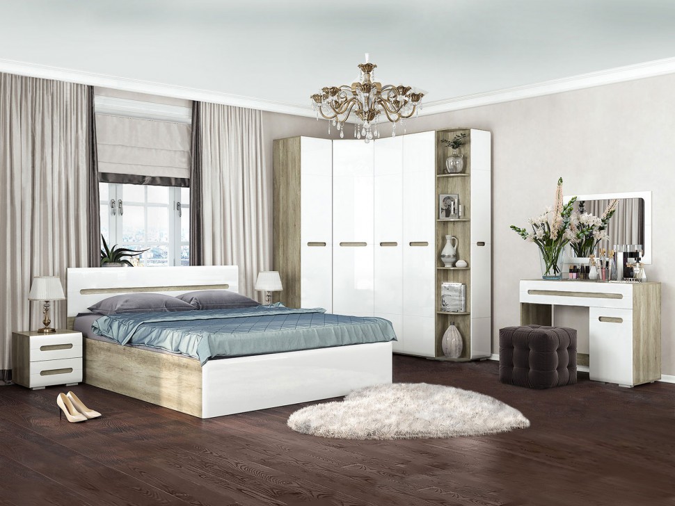 Спальный гарнитур Спальный гарнитур Наоми Лайт 2