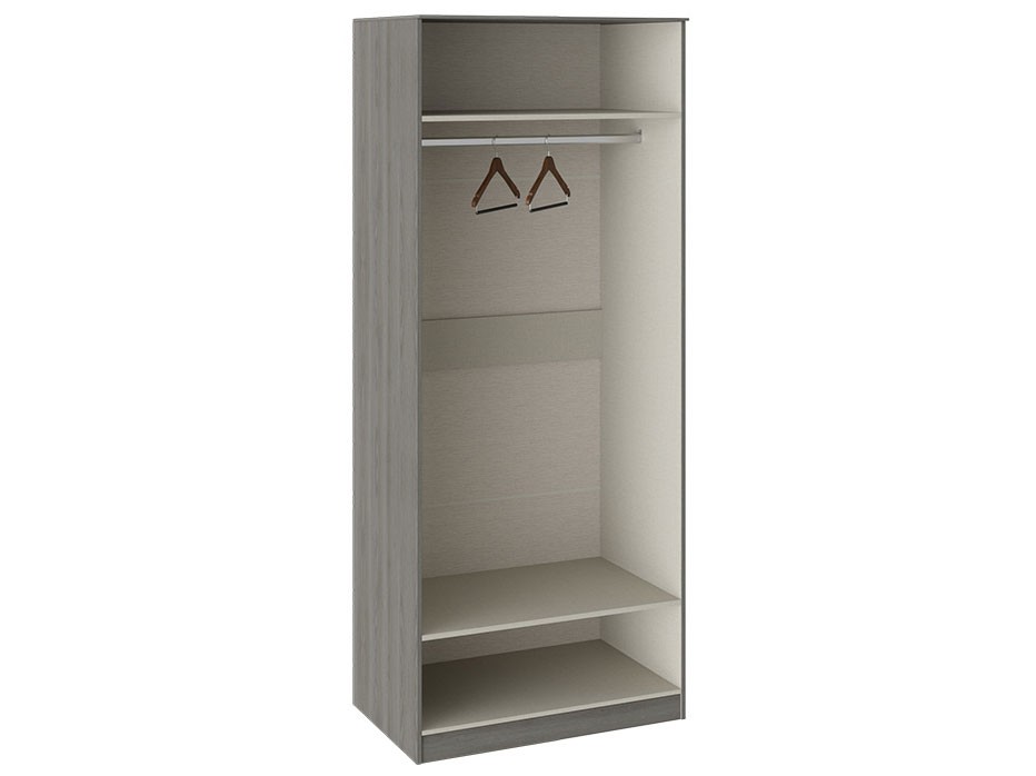 Распашной шкаф Шкаф 2 дв Либерти с топом-накладкой и зеркалом